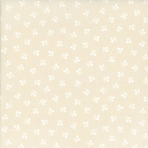 Marcus Fabrics Make It Merry Lamb Farm Designs Tan Tossed Berries