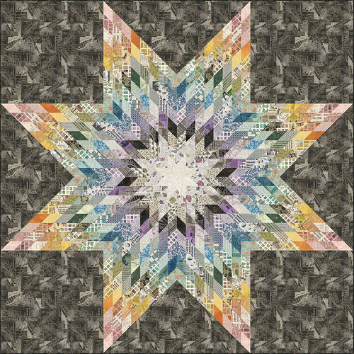 FreeSpirit Fabrics Tim Holtz Palette Stellar Star Quilt Kit
