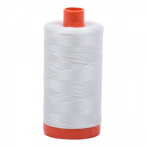 Aurifil Cotton Mako Thread 50 Weight 1422 Yards Mint Ice