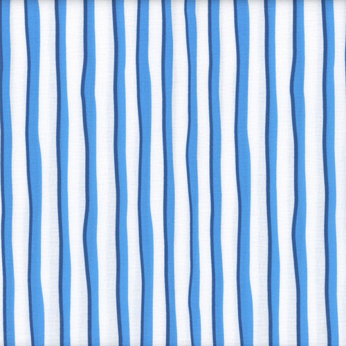 Windham Fabrics Cross Country Tamara Kate Blue & White Stripes