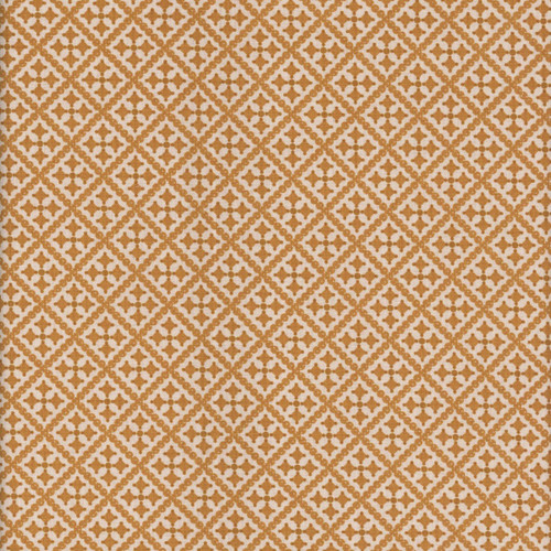 Riley Blake Fabrics Gentler Times Lori Holt Shenanigans Tile Cider Gold