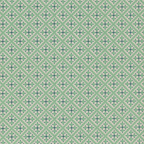 Riley Blake Fabrics Gentler Times Lori Holt Shenanigans Tile Seaglass Blue