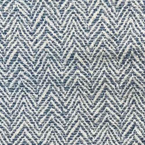 Hamilton Fabrics Everett Azul Blue Textured Herringbone