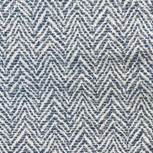 Hamilton Fabrics Everett Azul Blue Textured Herringbone