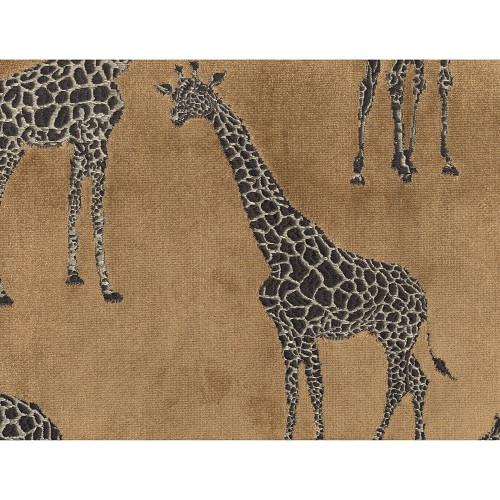 Hamilton Fabrics Sophie Latte Brown Jacquard Woven Giraffe
