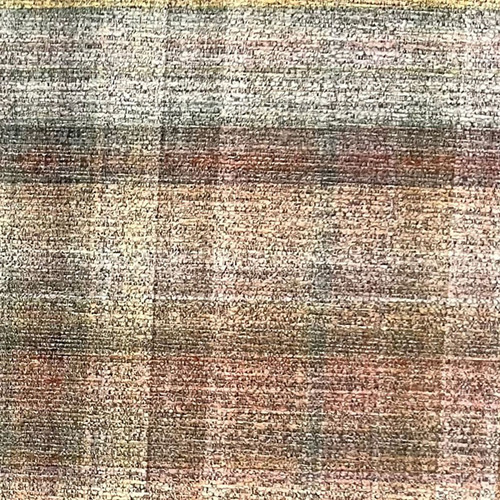 Hamilton Fabrics Rory Sunset Texture with Plaid Overprint