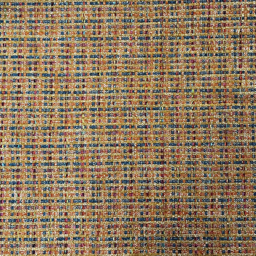 Hamilton Fabrics Myriad Multi Orange Orange Blue Woven Tweed