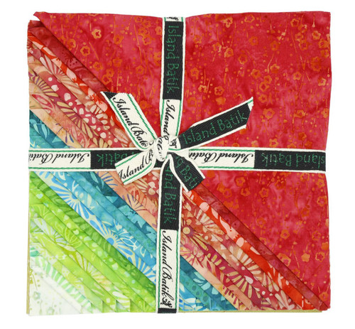 Island Batik Fabrics Sunlit Garden Sunlit Garden Stack