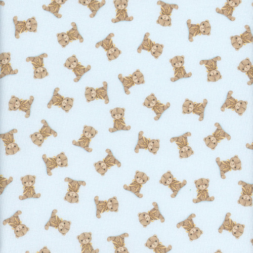 Dear Stella Designs Fabrics Forest Dreams Teddy Bears Mist