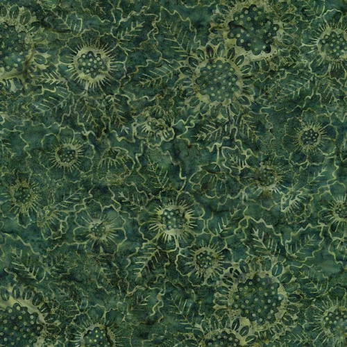 Timeless Treasures Fabrics Farm Sweet Home Tonga Batiks Bounty Aster Floral