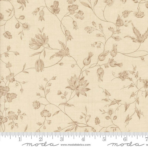 Moda Fabrics French General Sacre Bleu Pivoine Pearl Cream