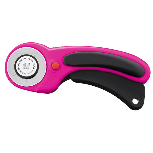Olfa 45 mm Ergonomic Rotary Cutter Magenta