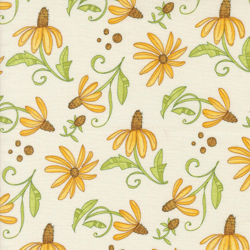 Moda Fabrics Superbloom Robin Pickens Daisyish Cream Multi