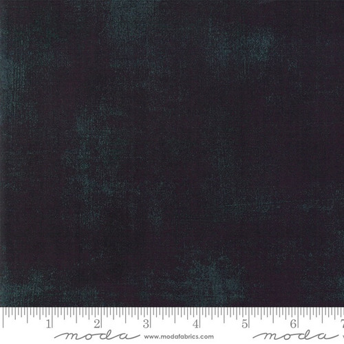 Moda Fabrics Grunge BasicGrey Kringle and Claus Grunge Midnight Grey