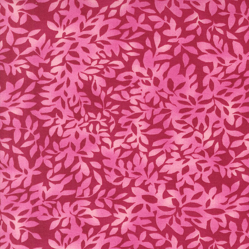 Moda Fabrics Superbloom Robin Pickens Leafy Orchid Dark Pink