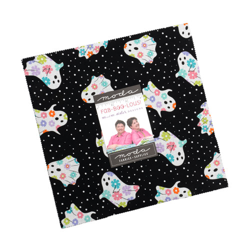 Moda Fabrics Fab Boo Lous Me and My Sister Designs 10 by 10 Layer Cake