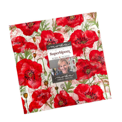Moda Fabrics Superbloom Robin Pickens 10 by 10 Layer Cake