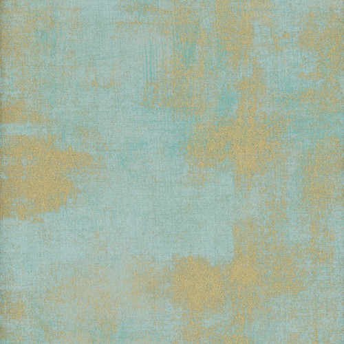 Moda Fabrics Grunge Metallic Blue