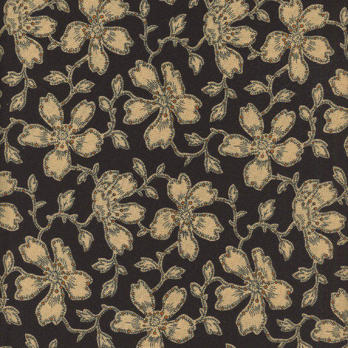 Andover Fabrics Carolina by Jo Morton Black Dogwood Blooms