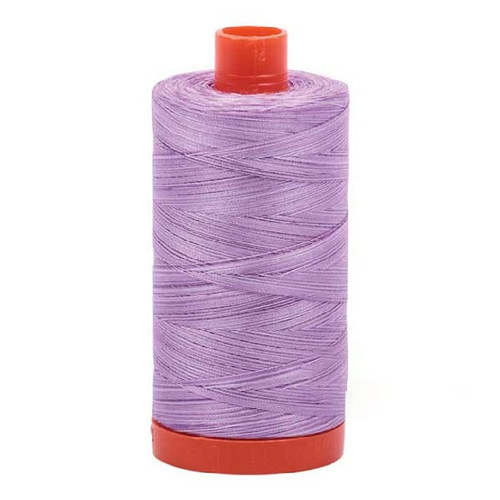 Aurifil Cotton Mako Thread 50 Weight 1422 Yards French Lilac Variegated