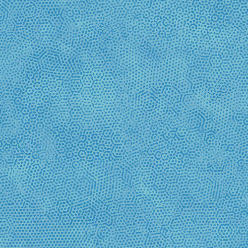 Andover Fabrics Dimples by Gail Kessler Dimples Disco Blue