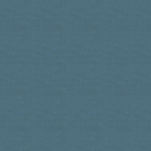 Andover Fabrics Linen Texture by Makower UK Denim, blue linen fabric with textured linen weave.