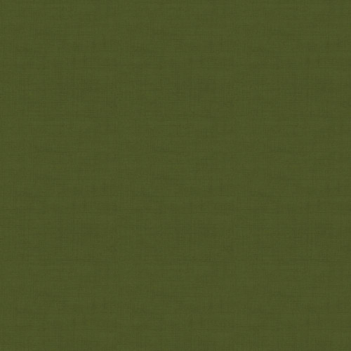 Andover Fabrics Linen Texture by Makower UK Olive, fabric with a textured linen appearance in olive green color.