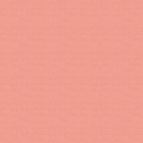 Andover Fabrics Linen Texture by Makower UK Michiko Pink, close-up of pink linen fabric with textured linen surface.