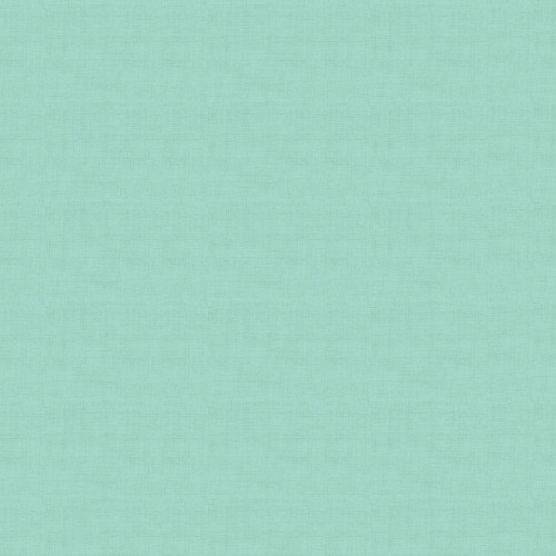 Andover Fabrics Linen Texture by Makower UK Michiko Teal, green fabric with linen-like textured pattern.