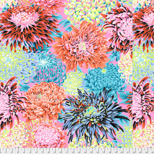 Kaffe Fassett Collective Fall 2018 Contrast Japanese Chrysanthemum
