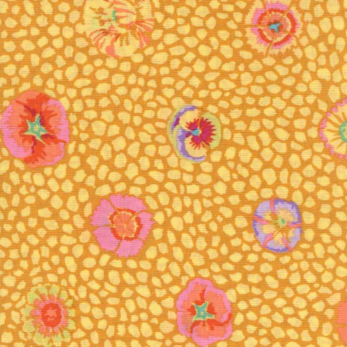 Free Spirit Fabrics Kaffe Fassett Guinea Flower Gold