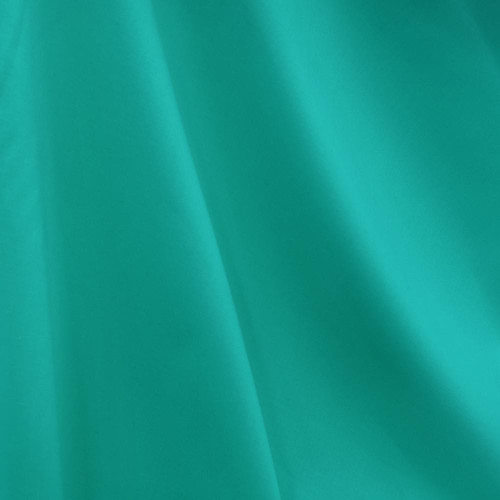 Andover Fabrics Century Solids Bahama, vibrant turquoise fabric with smooth texture and subtle folds.