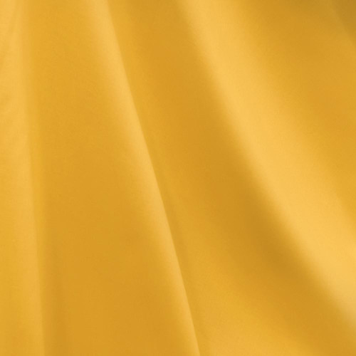 Andover Fabrics Century Solids Sulphur, vibrant yellow fabric with smooth texture and slight sheen.
