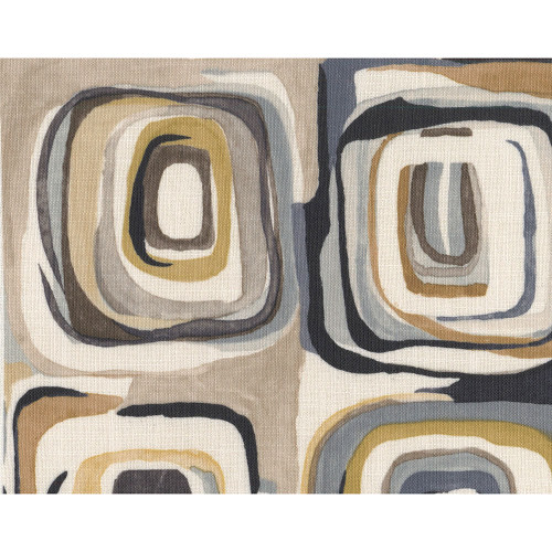 Covington Fabrics Tarver Tigers Eye Mid Century Modern Cubes