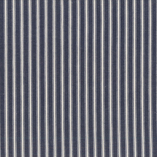 Covington Fabrics Woven Ticking Indigo Blue 593