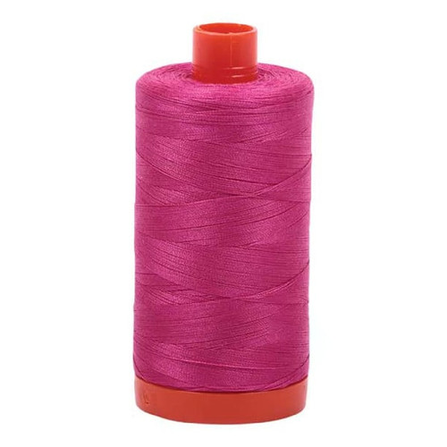Aurifil Cotton Mako Thread 50 Weight 1422 Yards Fuchsia