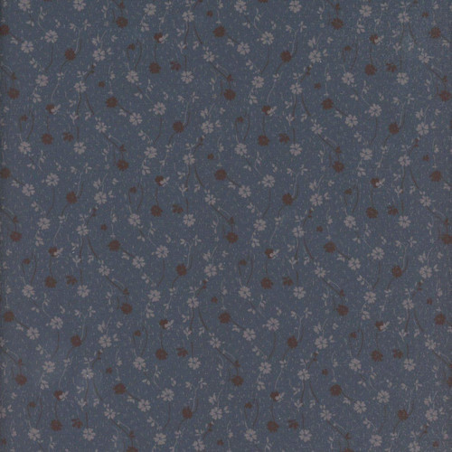 Marcus Fabrics Stone Cottage Pam Buda Navy Midnight Garden