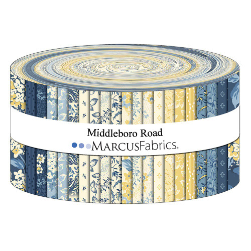 Marcus Fabrics Middleboro Road Suzi Smith  Jelly Roll 2.5 Inch Strips