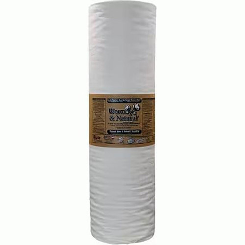 Warm Company Batting Warm & Natural Cotton Roll of Batting 90in x 40yds