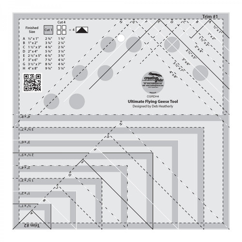 Creative Grids Ultimate Flying Geese Tool by Creative Grids USA