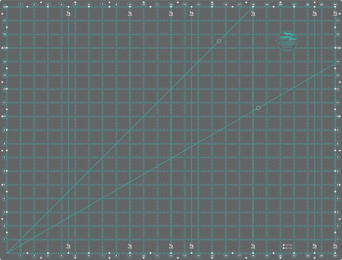 Creative Grids Self-Healing Double Sided Rotary Cutting Mat 18in x 24in by Creative Grids USA