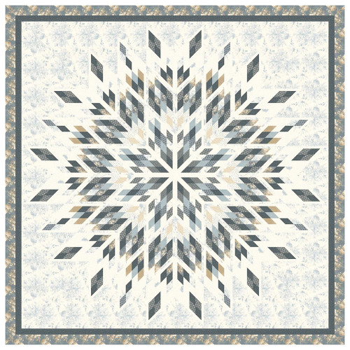 Marcus Fabrics Franklin House Chantilly Star Quilt Kit King Size