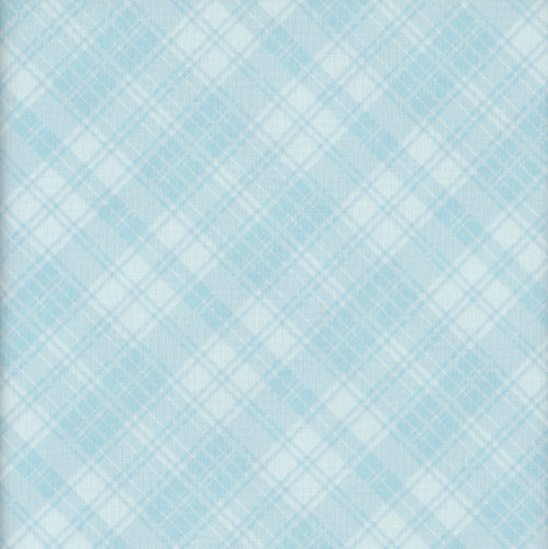 Timeless Treasures Fabrics Homestead Holiday Shirt Plaid Blue