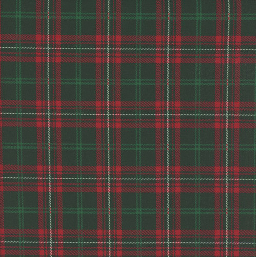 Timeless Treasures Fabrics Rustic Holiday Tartan Christmas Plaid Green