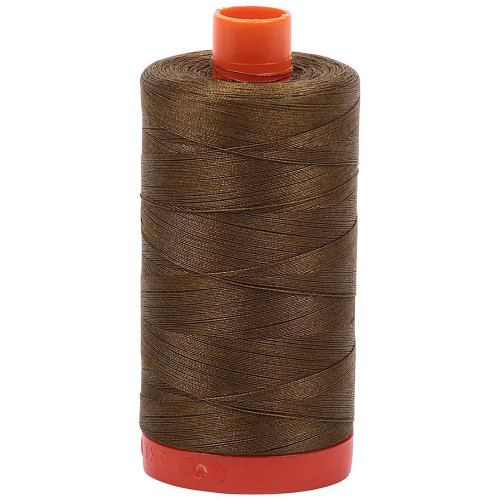 Aurifil Cotton Mako Thread 50 Weight 1422 Yards Dark Olive