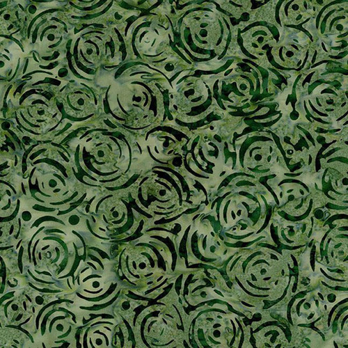 Timeless Treasures Fabrics Cedar and Sleigh Bells Tonga Batiks by Quiltworx Judy Niemeyer Holly Green Rose Top Outlines