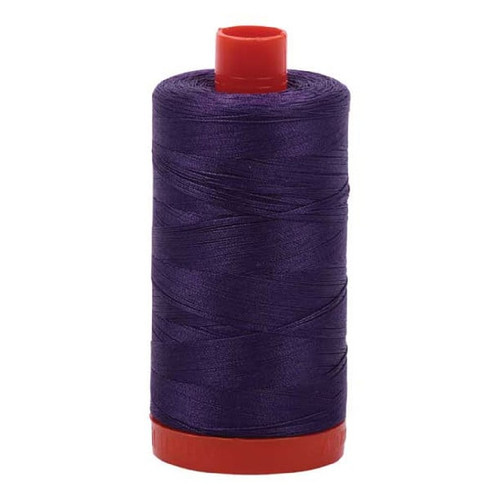 Aurifil Cotton Mako Thread 50 Weight 1422 Yards Eggplant