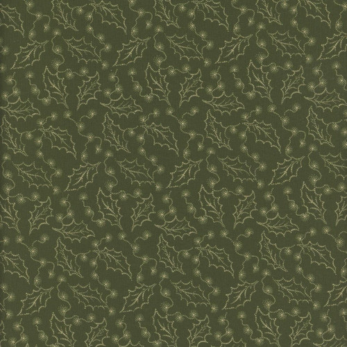 Marcus Fabrics Cozy Christmas Katie Solberg Hunter Holly