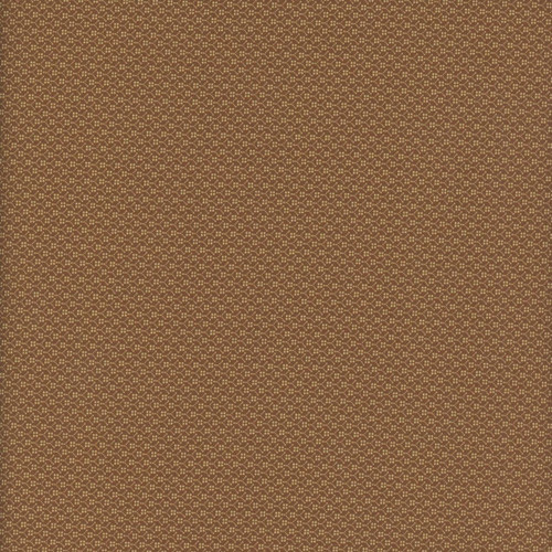 Marcus Fabrics Cozy Christmas Katie Solberg Brown Tiny Dots