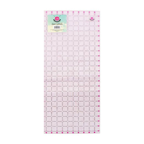 Tula Pink 10.5 by 24.5 inch Non Slip Owl Ruler